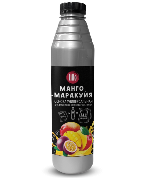 Основа для напитков Манго-Маракуйя LIHO 800мл