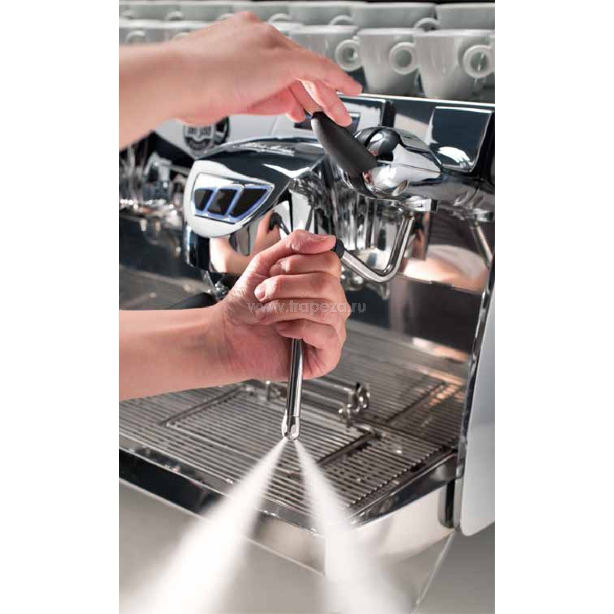 Кофемашина рожковая автоматическая VICTORIA ARDUINO VA 388 BLACK EAGLE GRAVIMETRIC 3 GR 380V WHITE COLOR
