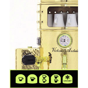 Кофемашина рожковая автоматическая VICTORIA ARDUINO VENUS BAR 3V BRASS, 220V