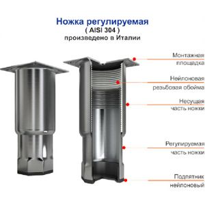 Стол холодильный саладетта HICOLD SL1-11GN (1/3) БЕЗ КРЫШКИ