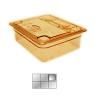 Крышка для гастроемкости GN1/6 с ручк. и вырезом H-PAN CAMBRO 60HPCHN-150