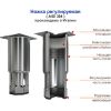 Стол холодильный саладетта HICOLD SL1-11GN (1/3) БЕЗ КРЫШКИ