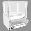 Витрина тепловая настольная ROBOLABS VTP-060A-GREY